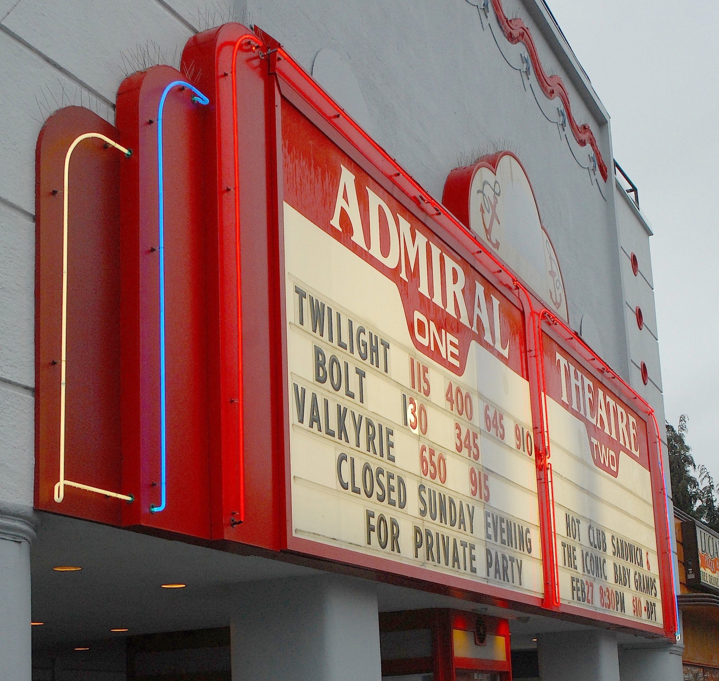 Admiral Theater Christmas 2022 Admiral Theater could see changes Westside Seattle
